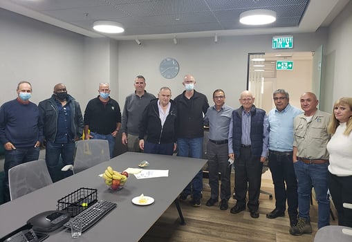 ביקור יו״ר קק״ל במיגל, צילום: יח״צ